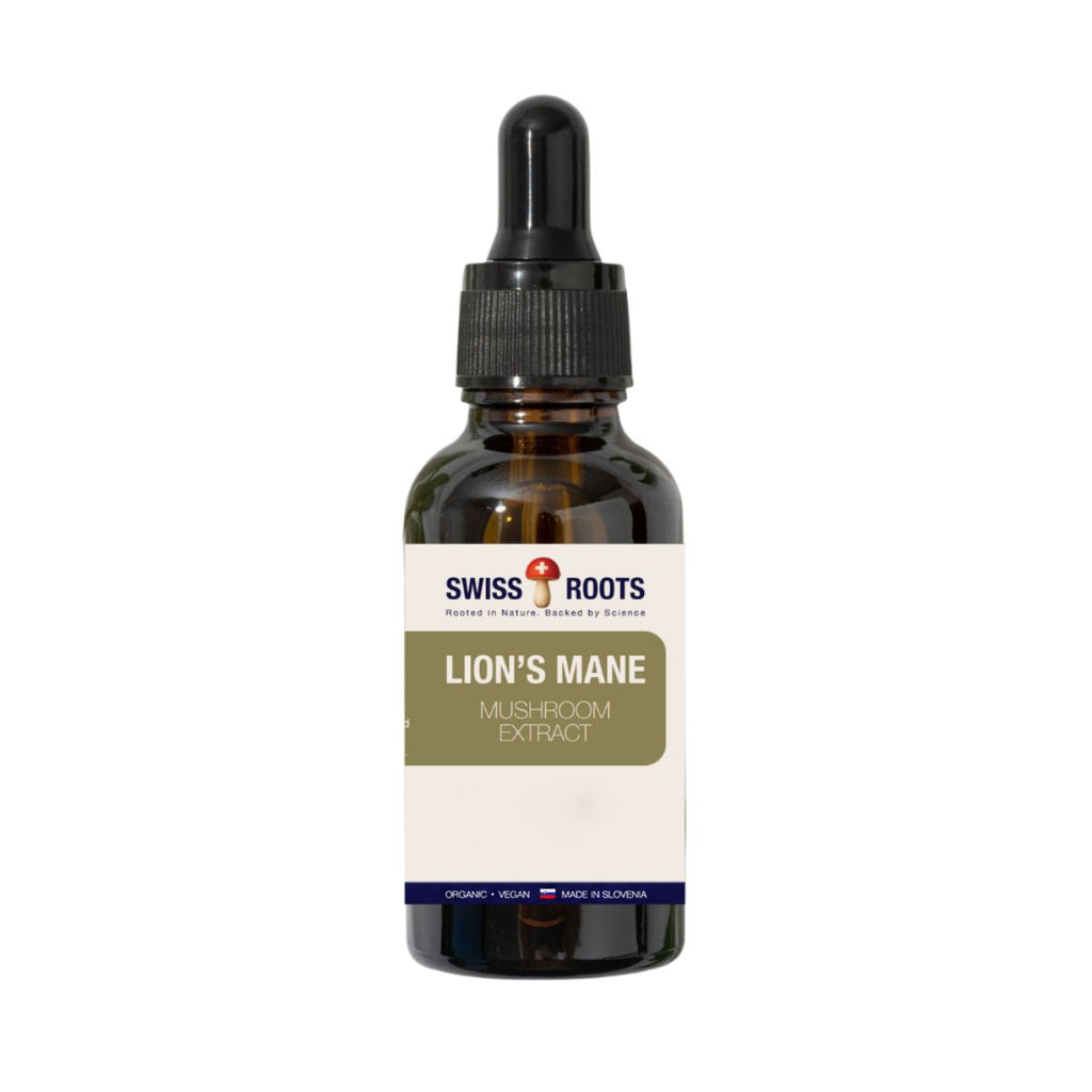 Swiss Roots lion's mane, mushroom extract liquid, 30 ml